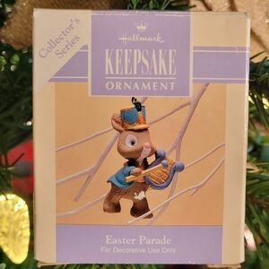 Hallmark Keepsake Ornament 1993 Easter Parade Bunny 2nd In Series